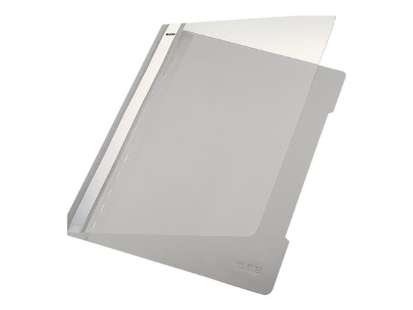 Leitz - Rapportfil - for A4 (210 x 297 mm) - kapasitet: 250 ark - grå