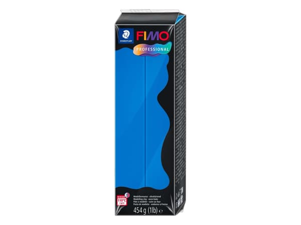 Fimo modellmasse prof 454 g blå