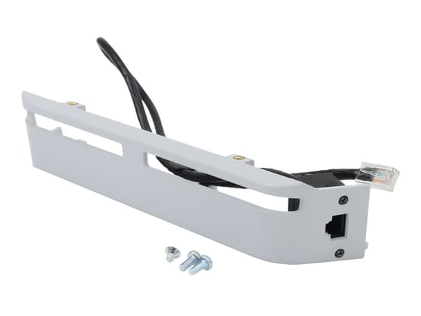 Ergotron StyleView Ethernet Side Cover - Monteringskomponent (sidopanel) - för platt panelvagn - ljusgrå
