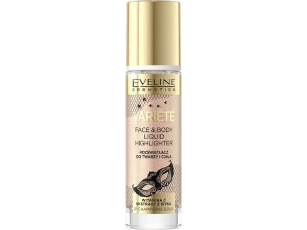 Eveline Variete Liquid Highlighter 01 Champagne Gold 30ml