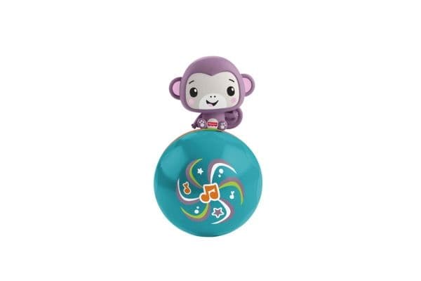 Fisher-Price Crawl & Go Purple Monkey