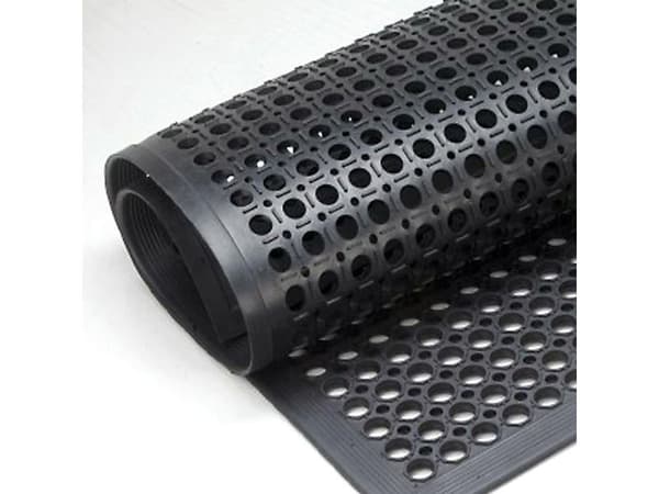 Industrimåtte Ergomat Ringo 0,60x0,90 m Sort