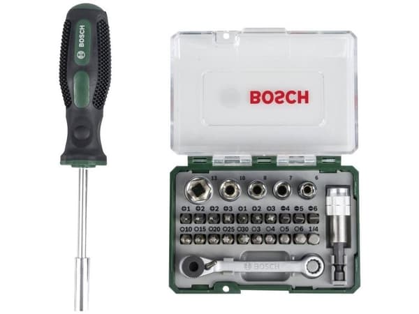 Bosch BIT AND SCREW SET 27PIE PL WITH SCREWDRIVE -ruuvisarja