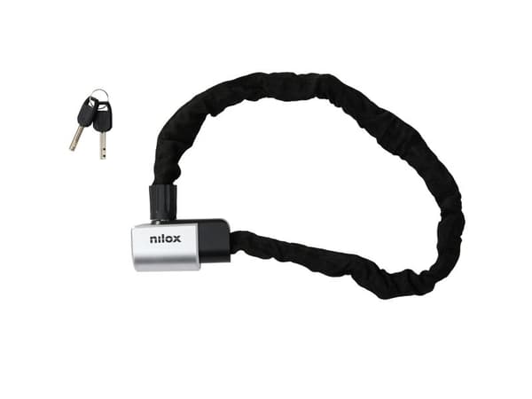 Nilox NXPLCHAINLOCK, Hengelås, Sort, Metallisk