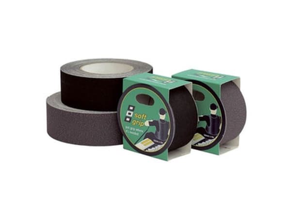 PSP Soft Grip-tejp 50 mm x 4 m svart