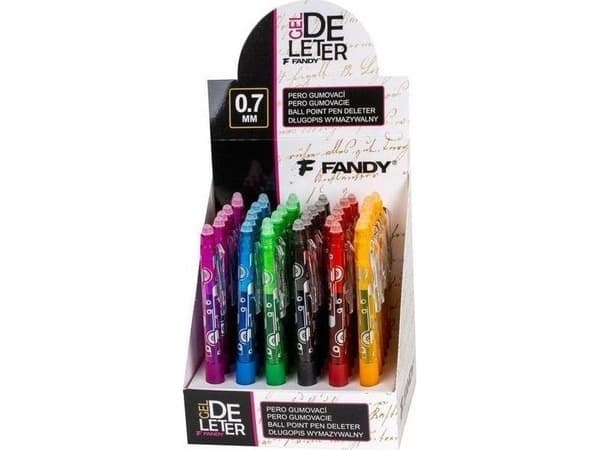 FANDY raderbar kulspetspenna Candy MIX (36 st)