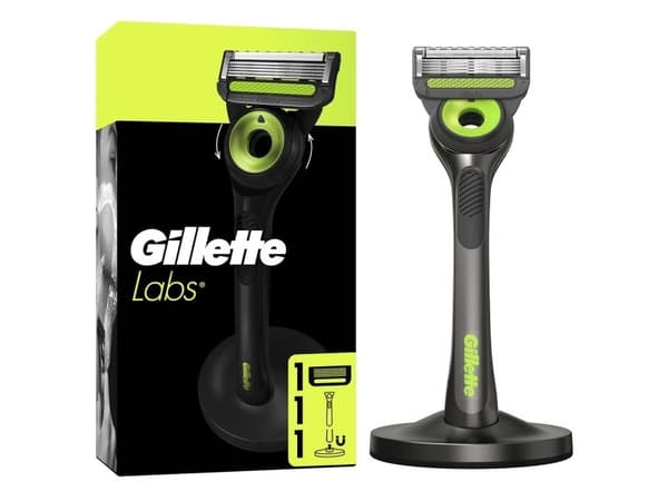 Razor Labs 1. barberblad + magnetisk stativ Neon Night