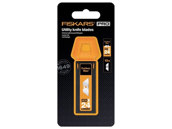 Fiskars carbonMax-terät yleispuukkoon 10 kpl.