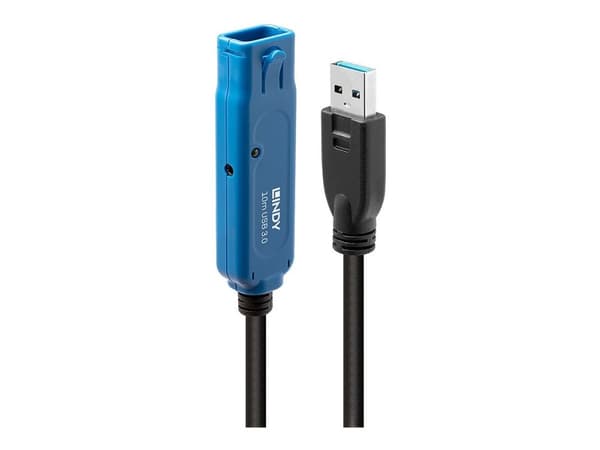 LINDY USB 3.0 Active Extension Cable Pro - USB-utvider - USB, USB 2.0, USB 3.0 - opp til 10 m
