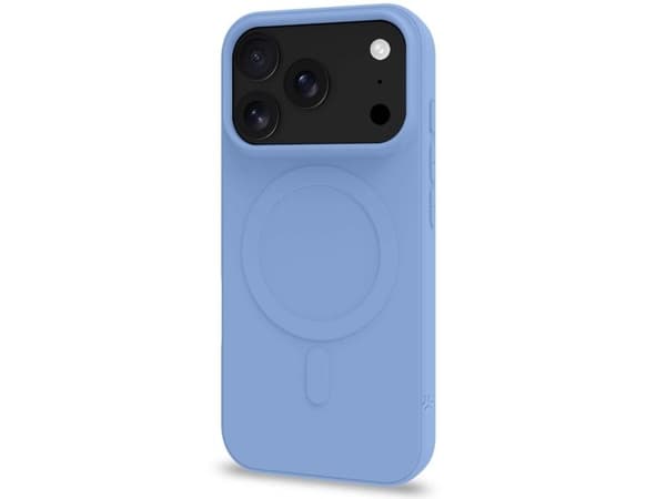 Cromomag Soft rubber case MagSafe-kompatibelt iPhone 18 Pro/17 Pro Light Blue