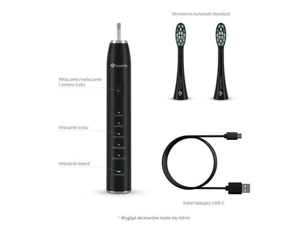 TrueLife SonicBrush Clean30 Musta