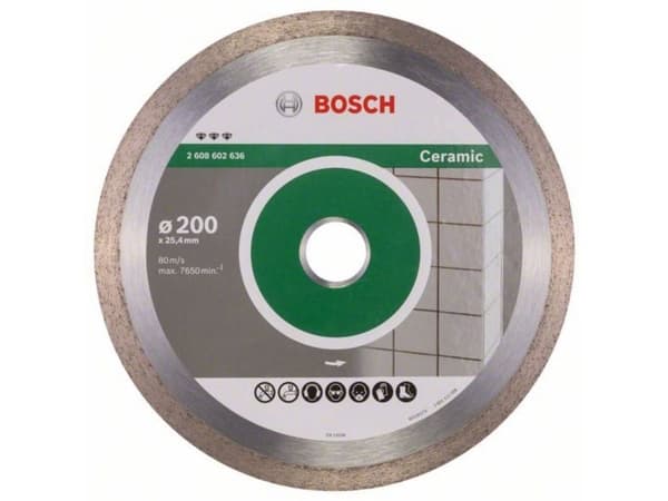 Bosch diamantskiva 200 x 25,4 mm BEST CERAMIC