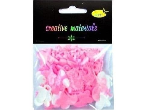 Textila inslag 4g dop rosa MIX |