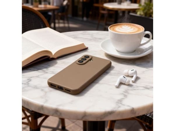 Tech-Protect Icon-etui til Samsung Galaxy A57 5G - brun