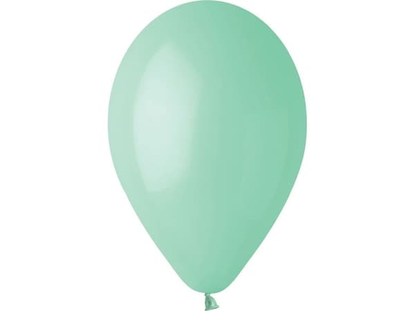 Mint macaroni-ballonger 30 cm 100 stk