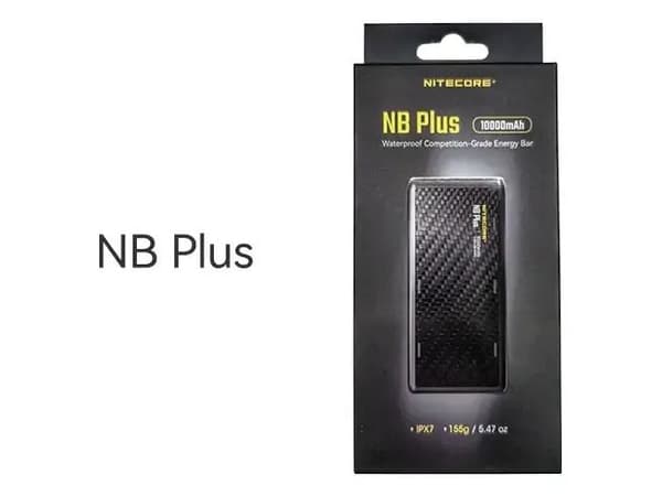 "Nitecore NB Plus ulkoinen akku, 10000 mAh"