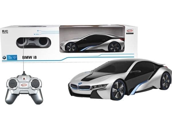 RASTAR R/C 1:24 BMW I8 LENGDE 19 CM