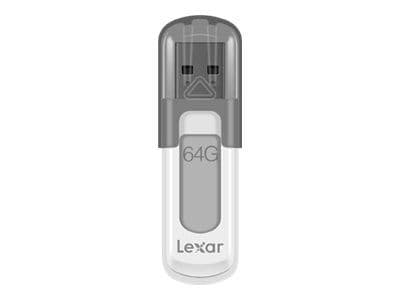Lexar JumpDrive V100 - USB-flashstasjon - 64 GB - USB 3.0 - grå