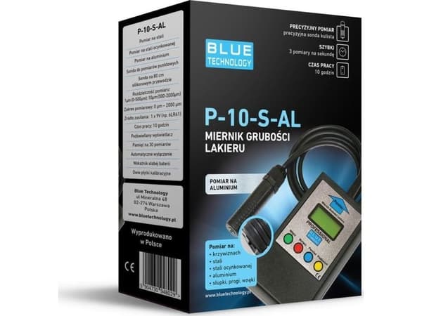 Blue Technology lacktjockleksmätare p-10-s-al
