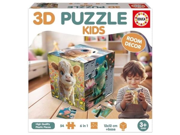 Educa 3D-pussel för barn Baby Animals