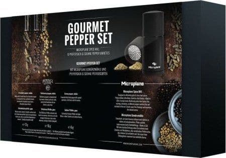 Microplane GOURMET krydd-/pepparkvarn med knivmalning