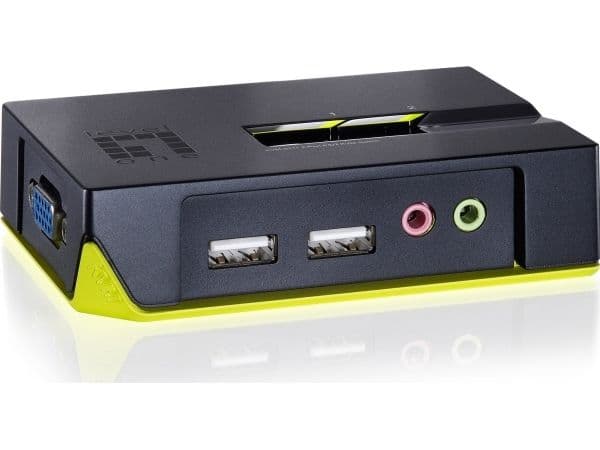 LevelOne KVM-0221 KVM-switch – Grön