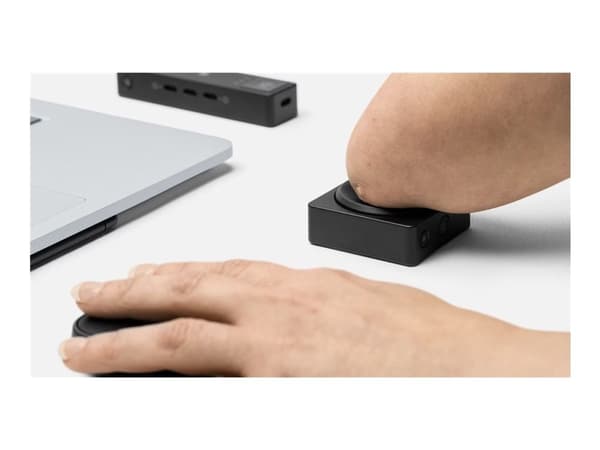 Microsoft Adaptive D-pad Button - Tilgjengelighetskontroller - 8 knapper - trådløs - Bluetooth - svart