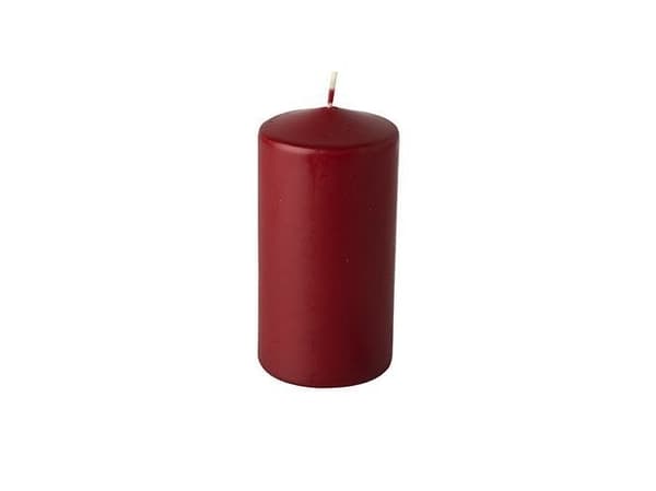 Papstar 17993, Rund, Bordeaux, 24 timer, 6 stykker