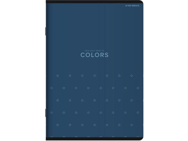 Notebook A4/96K checkered Colors mix (5pcs)