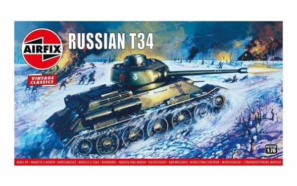T-34 stridsvagn 1:76