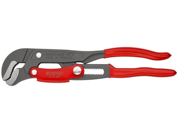 KNIPEX rörtang S-gab, grå pulverlackerad, 330 mm