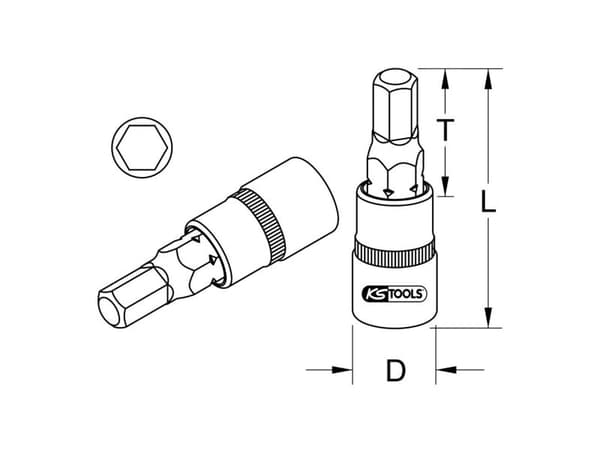 KS Tools 963.3475, 1 stykker
