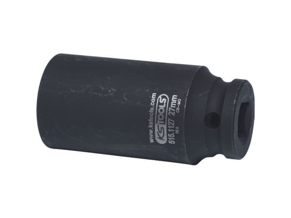 KS Tools 515.1127, Kraftpipe, Sort, 1 hoder, 1/2", Metrisk, 27 mm