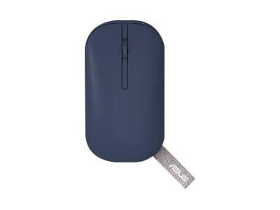 ASUS MD100, Molempikätinen, Optinen, RF Wireless + Bluetooth, 1600 DPI, Sininen