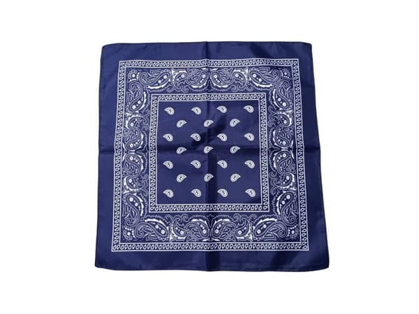 Blå bandana