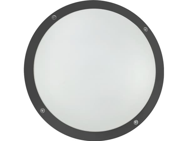 OKO Åben Halvskærm E27 IK10 IP65 C4 Antracit