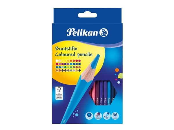 Pelikan 700139, Multifärg, 36 styck
