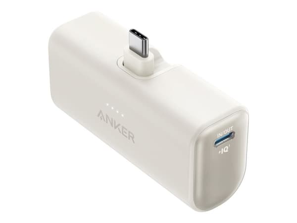 Anker Nano, 5000 mAh, 22,5 W, Sort