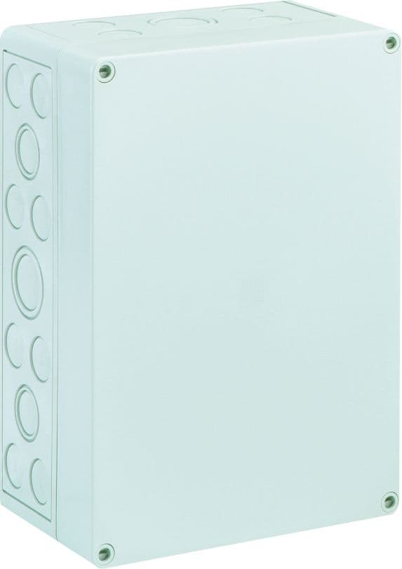 Låda TK PS 2518-11-M, 254 x 180 x 111 mm, grå