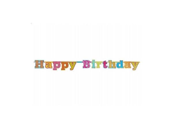 Happy Birthday-banner