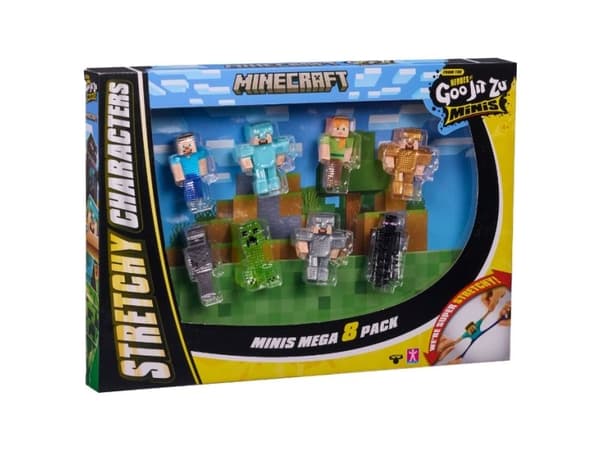 GOO JIT FÖR MINECRAFT MINIS 8PK