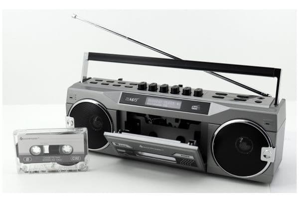 Kassettradio Stereo Bluetooth SRR80TI Sølv