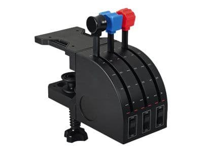 Logitech Flight Throttle Quadrant - Spjäll - kabelansluten - för PC