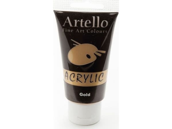 Artello akryl 75 ml gull
