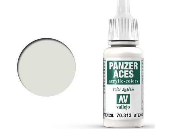 Vallejo 70.313, 17 ml, Vit, Matt, Flaska