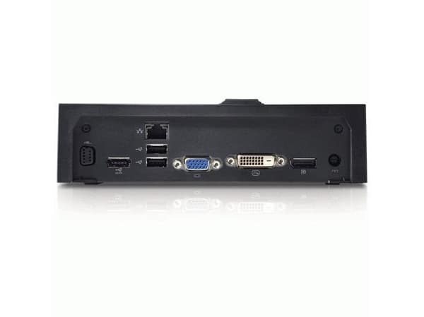 Dell E-Port - Portreplikator - för Latitude E5400, E5420, E5500, E5520, E6400, E6420, E6500, E6520; Precision M2400, M4400