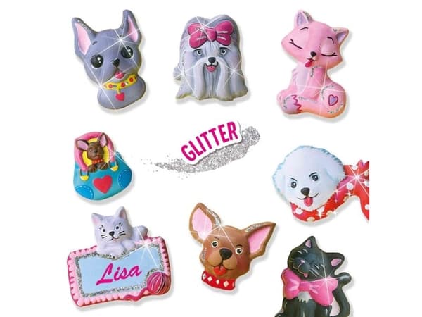 SES Creative Støb & mal - Katte og hunde