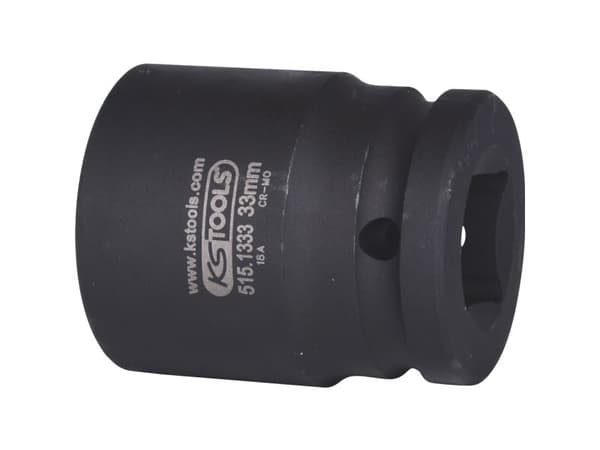 KS Tools 515.1333, Kraftpipe, Sort, 1 hoder, 3/4", Metrisk, 33 mm