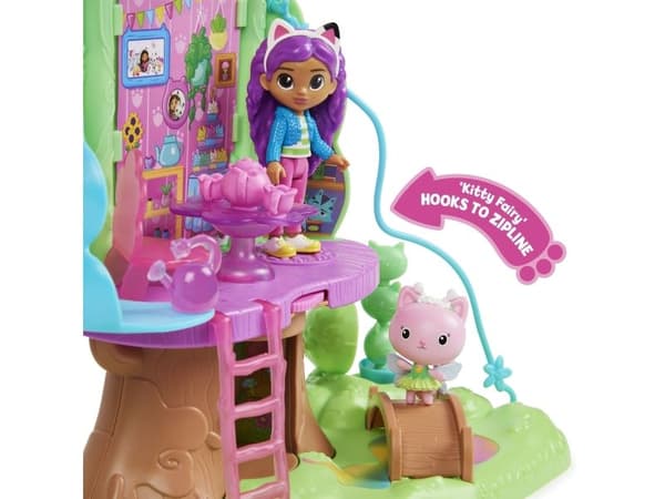 Gabby´s Dollhouse Kitty Fairy's Garden Treehouse