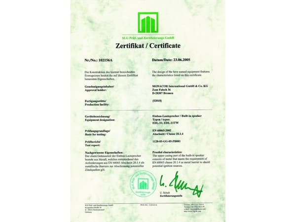 Monacor EDL-11TW